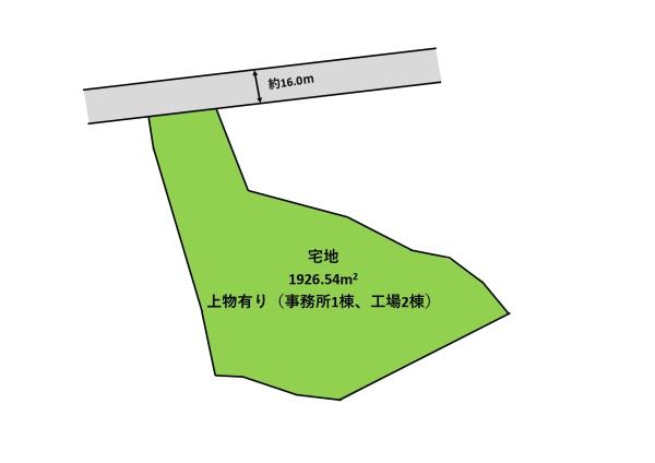 福知山市拝師　倉庫跡地
