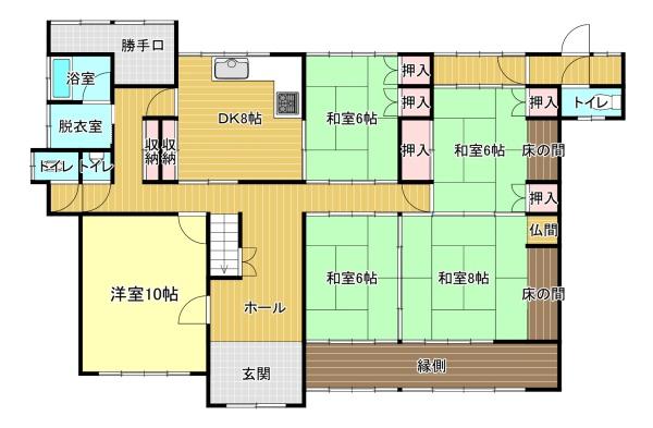 福知山市長田　戸建て