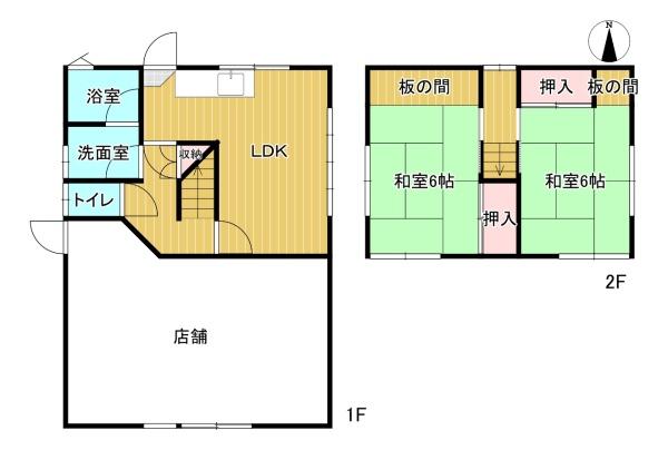 かしの木台2丁目　店舗付住宅