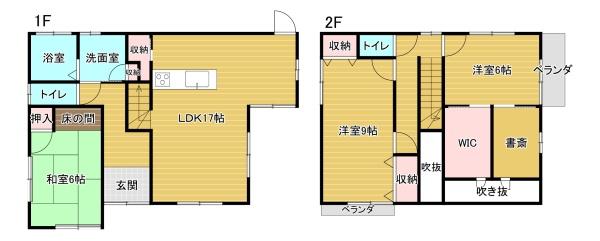 福知山市字長田長山町　中古戸建
