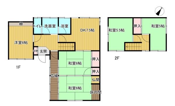 福知山市字堀本堀　中古戸建