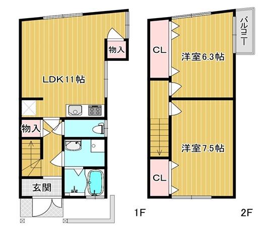 大阪市東成区大今里南３丁目の中古一戸建