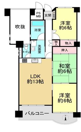 京橋南コーポ３号棟