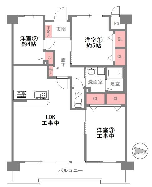 パルティ川西栄北団地