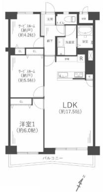 千里山田B・C住宅公社A5棟1403