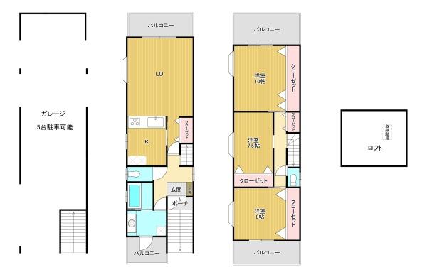 大阪市住之江区西加賀屋３丁目の中古一戸建