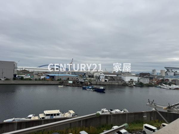 池島町住宅A棟(現地からの眺望)