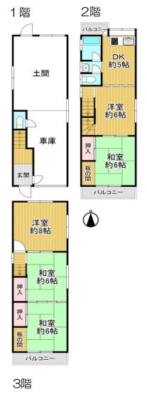 大阪市生野区巽東４丁目の中古一戸建