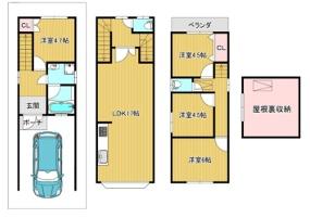 大阪市大正区小林東２丁目の中古一戸建