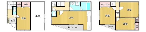 大阪市城東区東中浜２丁目の中古一戸建