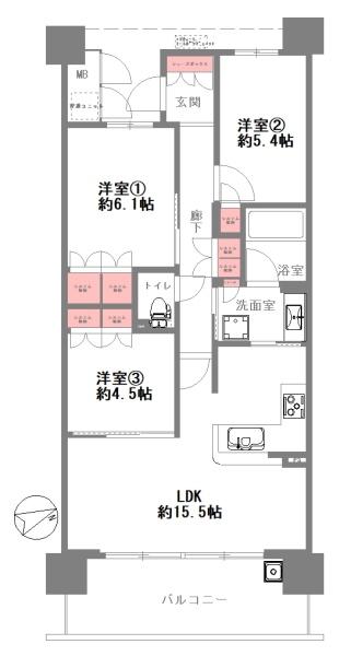 阿波座ライズタワーズマーク20