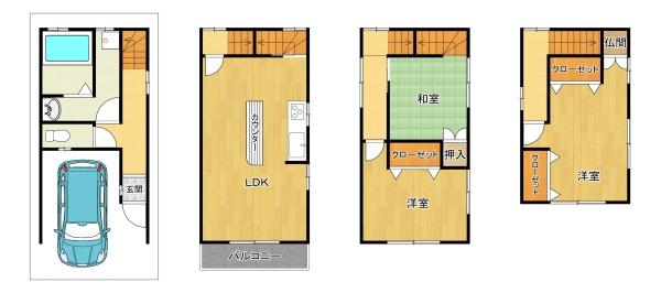 大阪市城東区鴫野西５丁目の中古一戸建て