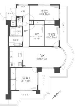 ハイネスヴェルデ大正館113