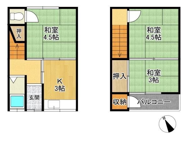 大阪市中央区谷町６丁目の中古一戸建て