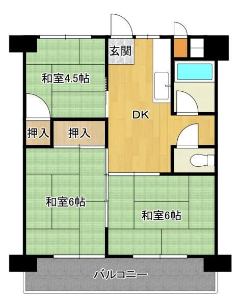 此花厚生年金住宅(高見)D棟