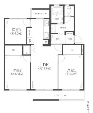 新金岡参丁壱番住宅第壱八棟
