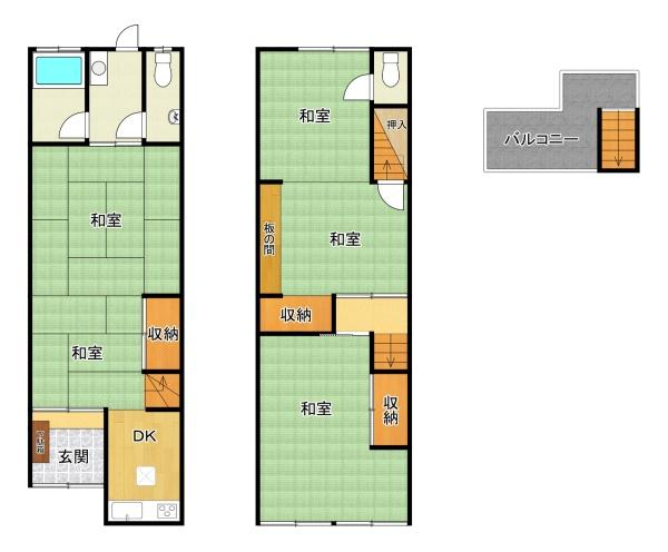 大阪市西成区松１丁目の中古一戸建て