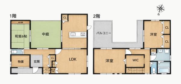 大阪市此花区西九条５丁目の中古一戸建て
