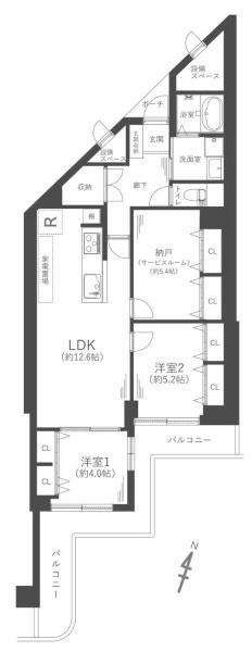 エバーグリーン淀川4号棟