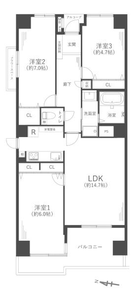 メゾンドール八尾本町