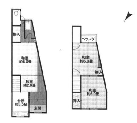 大阪市西淀川区佃３丁目の中古一戸建