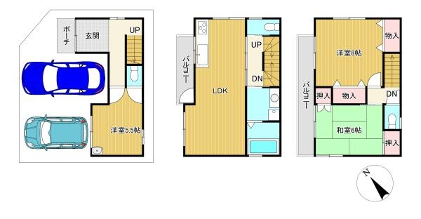 大阪市大正区泉尾１丁目の中古一戸建
