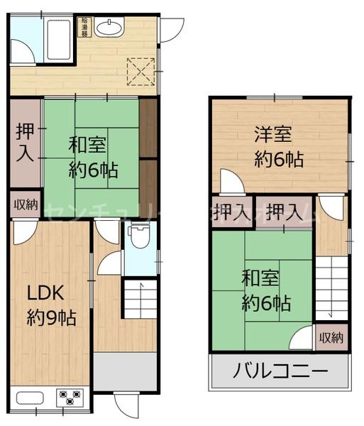 守口市菊水通2丁目　中古テラスハウス