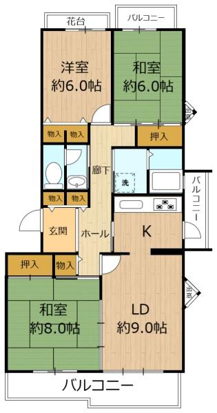パークヒルズくすのき中央1号棟