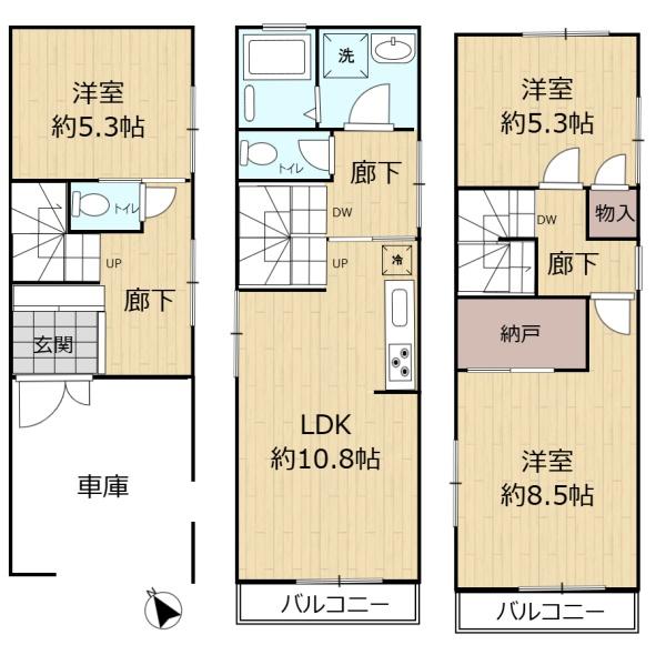 守口市大久保町５丁目の新築一戸建