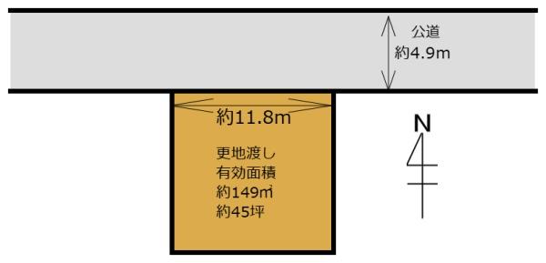 橿原市山之坊町の土地