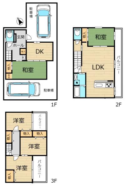 守口市寺方錦通３丁目の中古一戸建