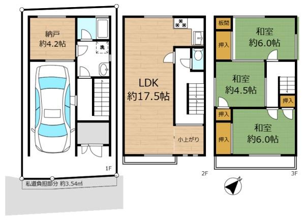 枚方市禁野本町１丁目の中古一戸建て