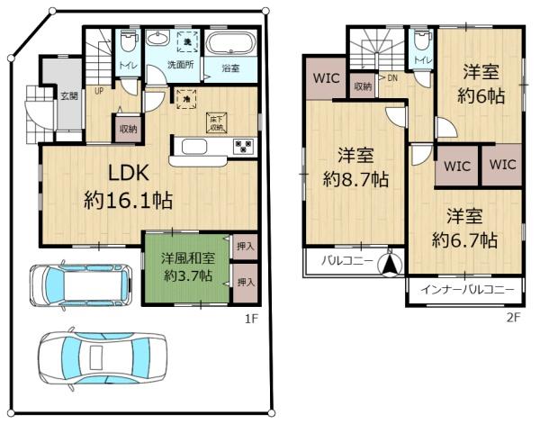 寝屋川市萱島東1丁目 新築戸建