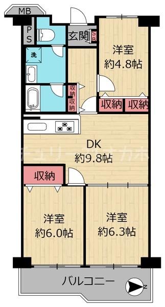 守口ハイライフＢ棟