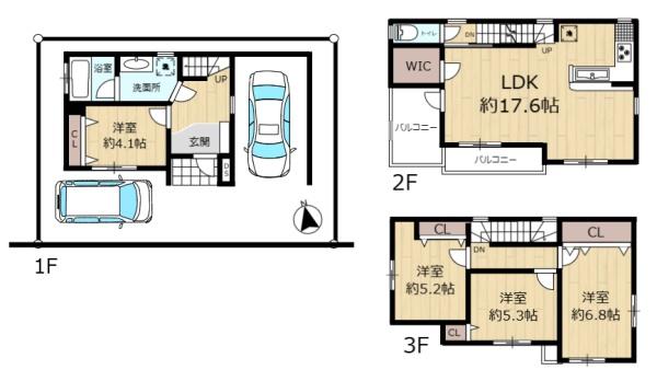 門真市宮前町　中古戸建