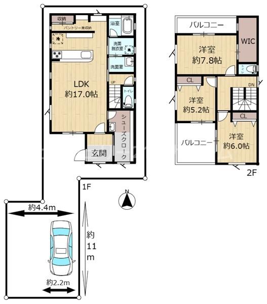 寝屋川市川勝町　新築戸建