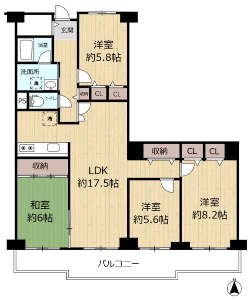 守口ハイライフＡ棟