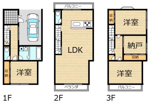 寝屋川市田井西町の中古一戸建