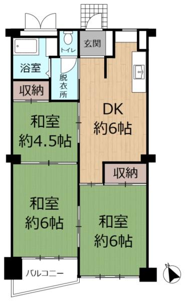 旭コーポ10階