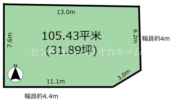 西宮市上田東町 売土地
