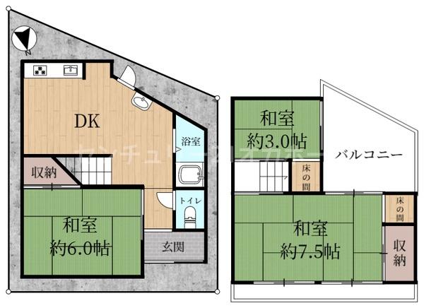 寝屋川市清水町　戸建