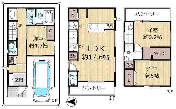 寝屋川市池田北町　新築戸建