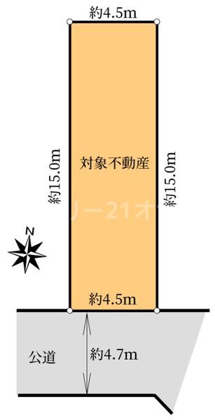 守口市梶町四丁目土地
