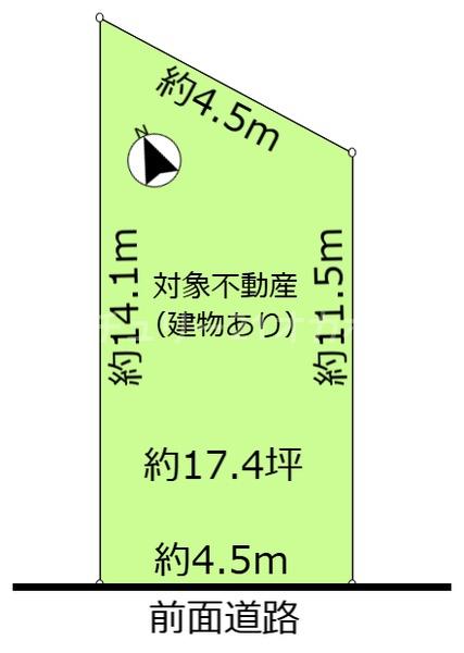 守口市暁町古家付土地