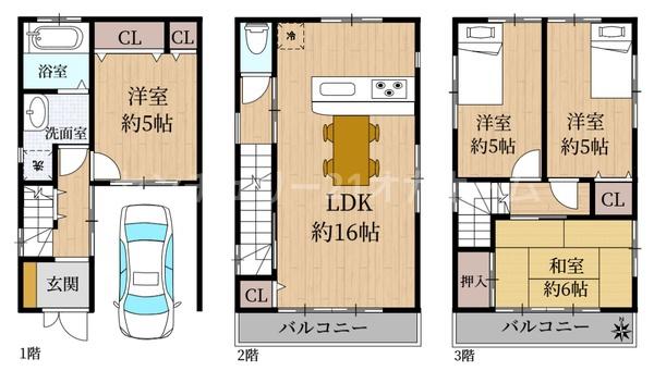 門真市三ツ島4丁目戸建