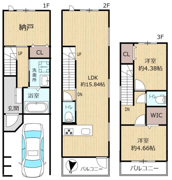 門真市柳町　新築戸建