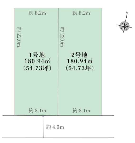 西宮市上甲東園１丁目（土地）２区画
