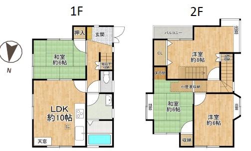 西宮市津門呉羽町（戸建）