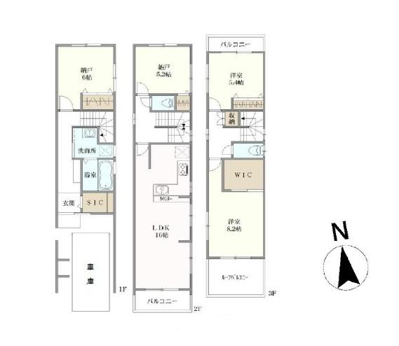 西宮市小松南町1丁目（新築戸建）
