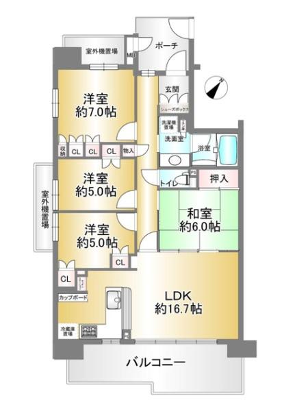 武庫川第２三番街７号棟